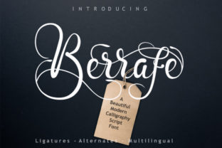 Berrafe: A Modern Script Font for Business