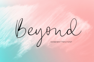 Beyond: A Romantic Handwritten Font