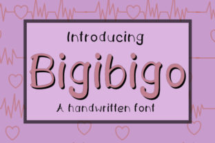 Bigibigo: A Handwritten Font for Creative Campaigns