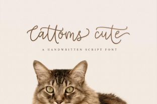 Cattoms Cute: A Whimsical Font for Creative Projects