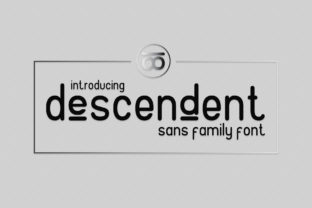Descendent: A Modern Typeface for Makers