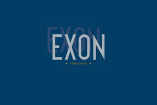 Exon: A Font for Polished Branding