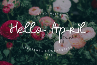 Hello April Font: Elegant Script for Business