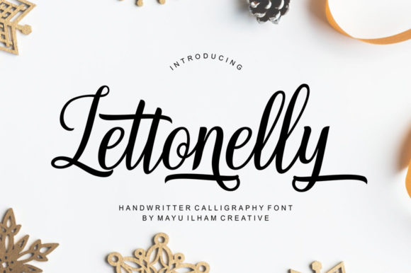 Lettonelly: A Bold Handwritten Font for Business