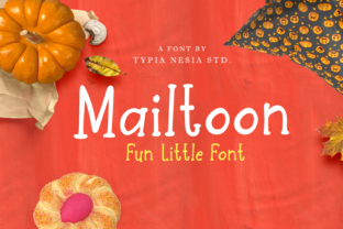 Mailtoon: A Whimsical Font for Creative Campaigns