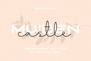Muiden Castle Duo: A Font for Editorial Grace