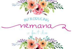 Nemana: A Bold Decorative Font