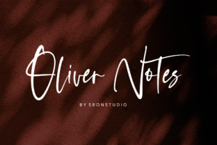 Oliver Notes: A Stylish Script Font