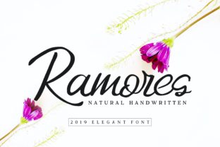 Ramores: A Romantic Handwritten Font