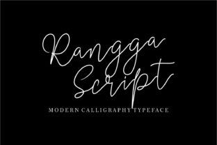 Rangga Script: A Romantic Font for Business