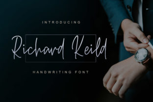 Richard Keild Font: Elegant Script for Editorial Design