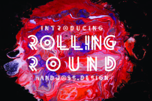 Roling Round: A Bold Font for Business