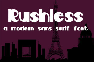 Rushless: A Font for Makers