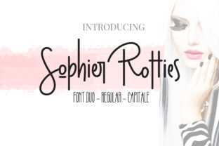 Sophier Rotties Duo: Bold Script Font