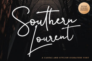 Southern Lourent Font for Creative Projects