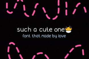 Such a Cute One Font