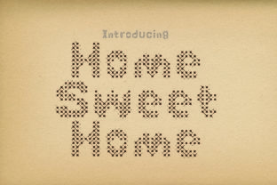 Sweet Home Font: A Creative Typeface for Web Design