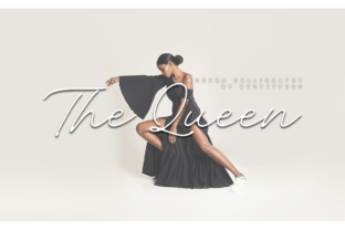 The Queen: A Handmade Calligraphy Font