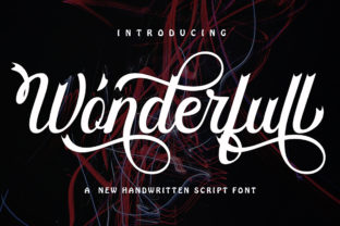 Wonderfull: A Bold Handwritten Font