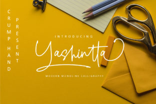Yashintta Duo: A Stylish Handwritten Typeface