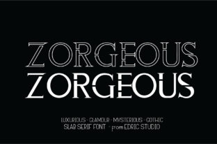 Zorgeous: A Serif Font for Real Projects